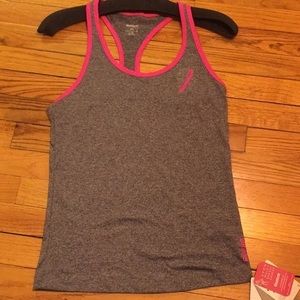 Reebok Avon Breast Cancer Walk Tank. Size XS- Grey‎